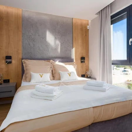 Vie In For 10 People With Heated Pool, Wellness And Cinema Villa Medulin