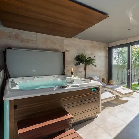 Vie In For 10 People With Heated Pool, Wellness And Cinema メドゥリン